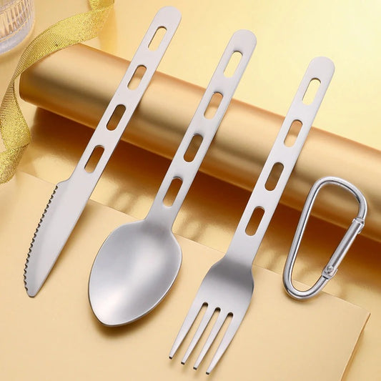 Stainless Steel Portable Cutlery Set!